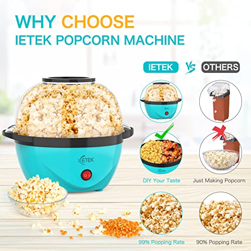 Popcorn Machine, Hot Oil Electric Popcorn Popper Maker, 99 Popping