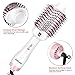 Adkwse Hair Dryer Brush, Hair Dryer & Volumizer Blow Brush,5 in 1 Multifunction Hot Air Styler Brush, Professional Negative Ion Ceramic Blow Dryer Brush for All Styling
