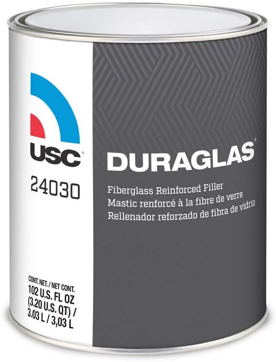 Duraglas Fiberglass Filled Filler 1 Gallon: Automotive