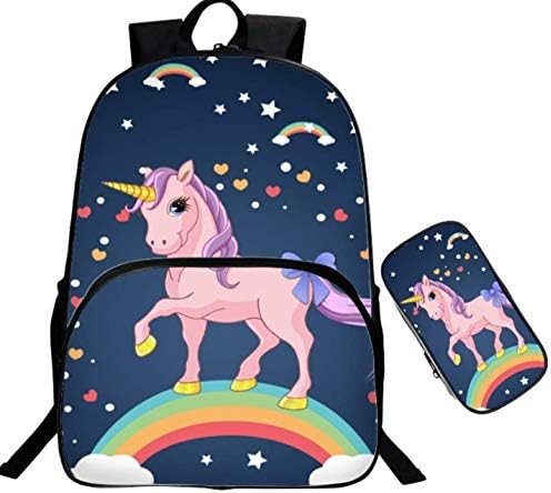 Back to school Unicorn Backpacks and unicorn pencil Case for girls, preschool, nursery and unicorn lovers. Our school bag for girls is a must have school supply and the perfect unicorn gift for girls.