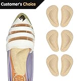 NANOOER Arch Support Insoles for Flat Feet, Plantar Fasciitis, Relieve Pain for Women and Men - 3pairs (Yellow)