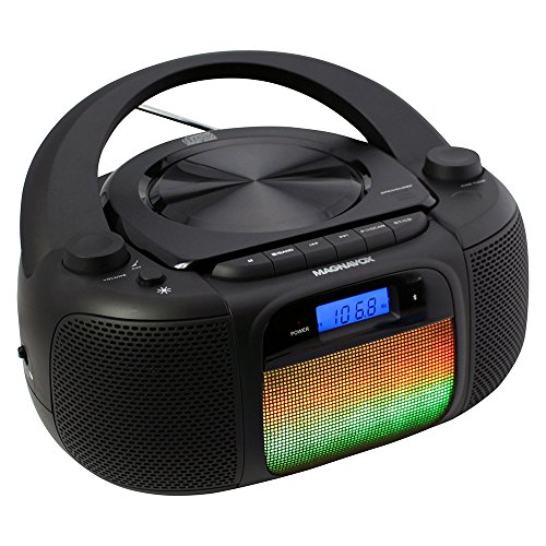 Magnavox-MD6972-CD-Boombox-with-Digital-AM-FM-Radio-Color-Changing-Lights-and-Bluetooth-Wireless-Technology