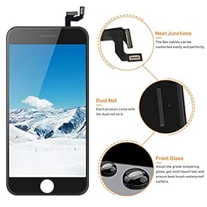 BuTure Schermo per iPhone 6S (Nero) - immagine 4