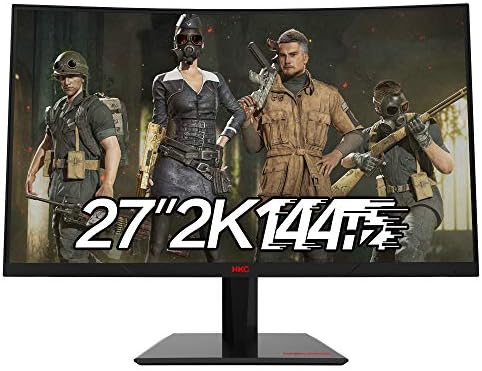 Hkc 27インチ湾曲va画面144hzリフレッシュレート狭ボーダーゲームホームディスプレイ 新作 Sg27qc