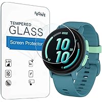 Frgnie Screen Protector Designed for Garmin Bounce 2 Smart Watch (3 Pack) HD Anti Scratch, Bubble Free, Tempered Glass Film