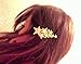yueton Pack of 2 Star Pred Perry Leaves Alloy Hairpin Hair Clip - Hair Spring Clip - Women Bridal Hair Accessories Headwear