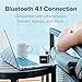 RIF6 RF00062 Sound Cube Small Bluetooth Rechargeable Portable Mini Speaker with up to 12 Hour Playtime Full High Definition Sound & Robust Bass for Smartphones Tablets & Laptops Silver