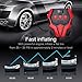 Audew Portable Air Compressor Pump, 12V Digital Tire Inflator, 150 PSI Tire Pump for Car, Motorcycle, Bicycle and Other Inflatables