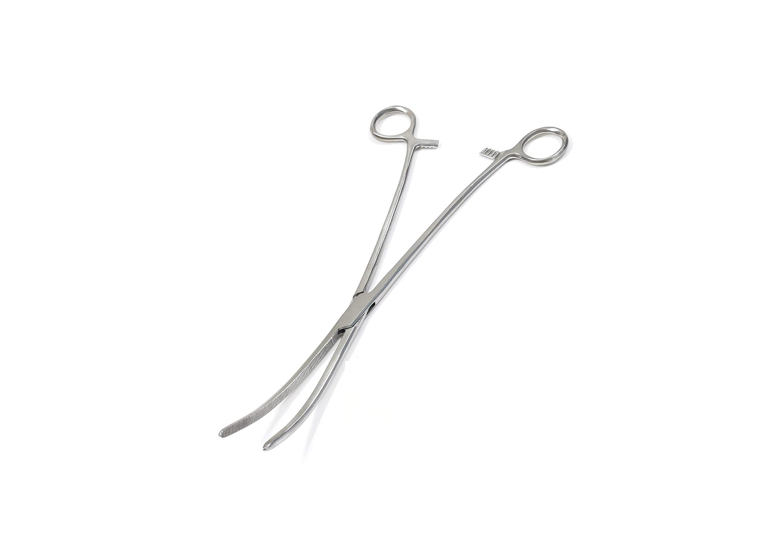 Stainless Steel 6'' 8'' 10''12'' Unhooking Hook Remover Pike Sea Carp Fly Tools Fishing Forceps (10'' Curved)