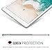 MoKo Case for iPad Pro 10.5 - Translucent Slim Hard Plastic Protector /Back Cover for Apple iPad Pro 10.5 Inch 2017 Tablet, Frosted BLACK (Compatible with iPad Pro Official Smart keyboard&Smart Cover)