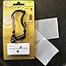 OUTDOOR ELEMENT Firebiner + Spartan Fire Combo Pack - A Fire-Starting, Multi-Tool, Every-Day-Carry, Survival Carabiner Combined with a Couple Spartan Fires, Easy-to-Carry, Reusable Tinder