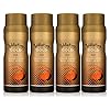 Addiction GOLD Men Deodorant Body Spray Fragrance 150ml (4 Pack)