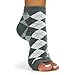 Freetoes Toeless Socks-2 Pairs 1-Argyle, 1 Houndstooth …