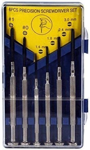 6pc Precision Screwdriver Set Micro Jewelers Mini Watchmakers Phillips Slotted ..#from-by#_bestdeals24hrs__JENT5232042092679