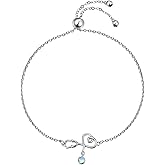 Palpitate Nurse Bracelet 925 Sterling Silver Women Stethoscope Jewelry Gift to NR Nursing Student Graduation for Women Her Birthday Christmas