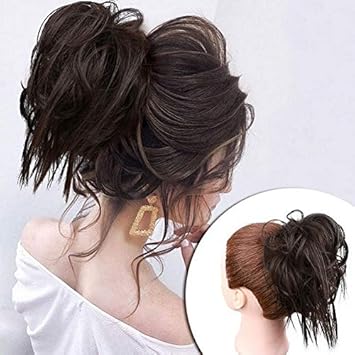 Amazon Com Morica Messy Bun Hair Pieces For Women Scrunchies For