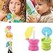 Water Bottle Twist Cover Cap With straw Child Safe Drink Straw Sippy Cap Feeding for Kids Infant -Pier 27