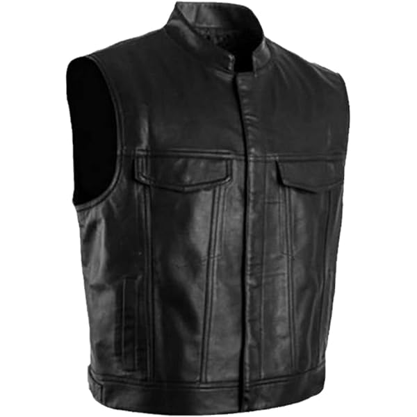 [L’Appartement]Lisiere Riders VEST Amazon.com: EXCELSIOR INT Men's Club Style Leather Vest Style