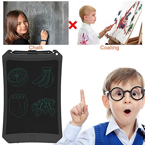 LCD Writing Tablet 8.5 Inch HUIXIANG Digital Drawing Board Electronic Doodle Pad with Lock, Gift for Kids Birthday Present for Friends Office School and Speech Difficulties Take Notes Memo, Pink