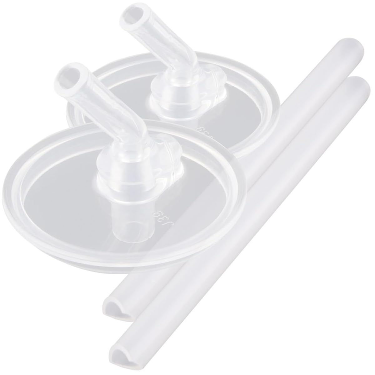 Photo 1 of Thermos 12 oz Bottle Replacement Straws - Clear