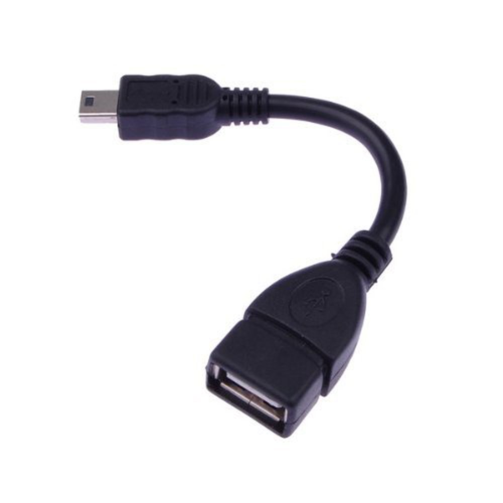 USB Host Cable mini B male to USB A female OTG by Galaxyworld® Amazon