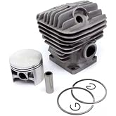 Adorih 52mm MS460 Cylinder Piston Kit ， for Stihl 046 MS460 Chainsaws - Complete Replacement Parts for OEM 1128 120 1217
