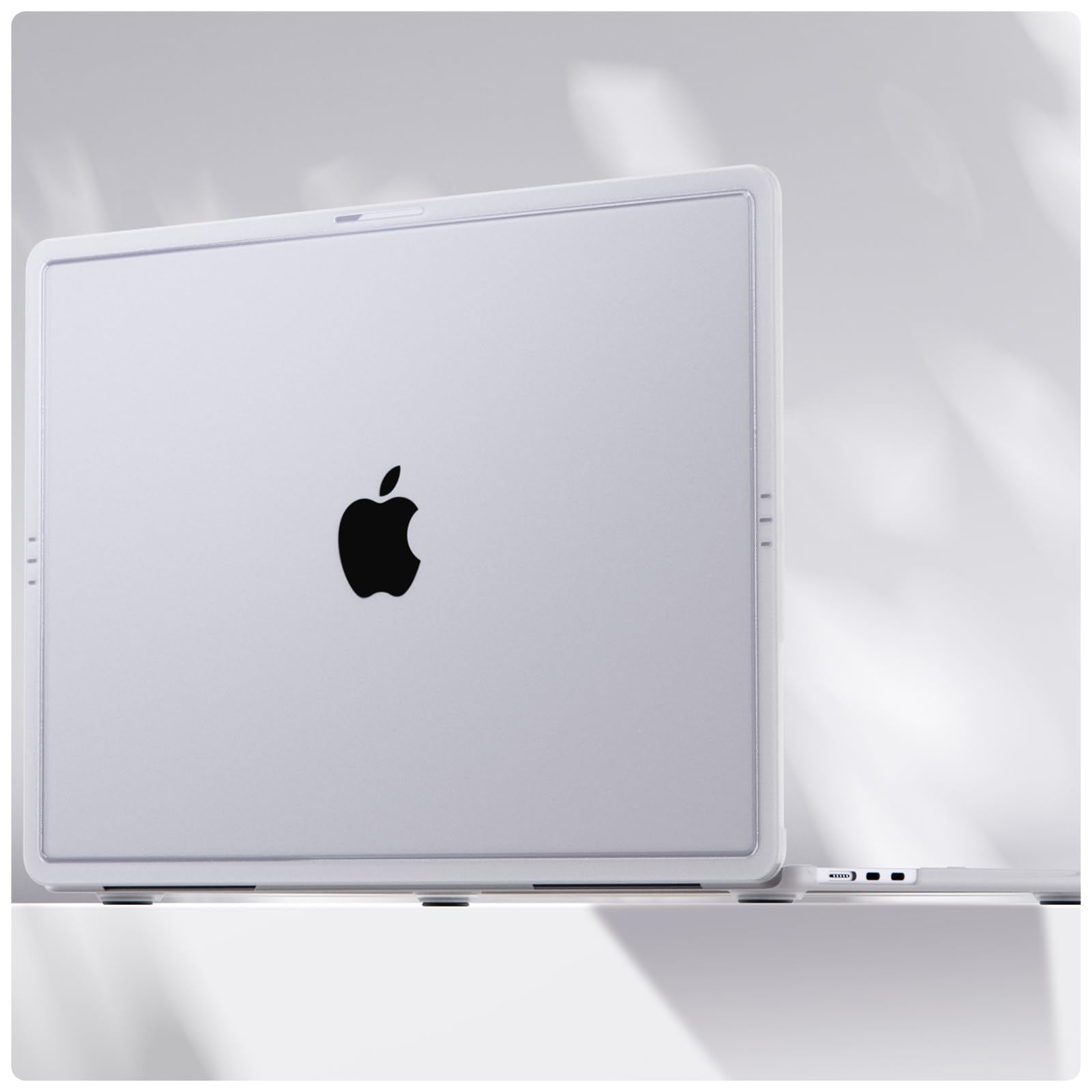 Photo 1 of Soonjet for MacBook Air 15 inch Case | M5 M4 M3 M2 2026 2025-2023 | Crack-Resistant Upgrade | Thinner, Lighter, Tougher | Protective Hard Shell Laptop Cover | A3448 A3241 A3114 A2941 | Matte Clear