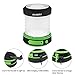 SUAOKI Camping Lantern Led Light Flashlight Rechargeable Battery (Powered by Hand Crank and USB Charging) Collapsible Ultra Compact Great for Hiking Camping Tent Garden Patio etc (Green)