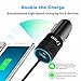 Car Charger, Czznn 4.8A Rapid USB Car Charger with Fast Charging Coiled Cable Compatible iPhone X / 8/8 Plus / 7 / 6s / 6s Plus 5S 5 5C SE, Pad and More, with Extra USB Port