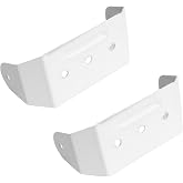 Downspout Gutter Pipe Clip Hidden Bracket 2x3 ，rain gutter downspout extension (2)