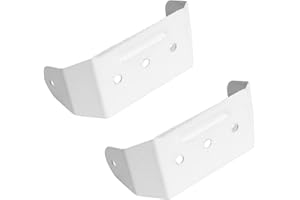 IGIUA Downspout Gutter Pipe Clip Hidden Bracket 2x3 ，rain gutter downspout extension (2)