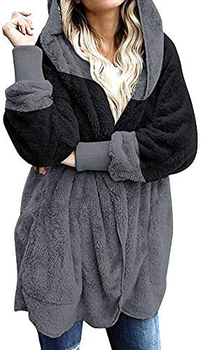 Liraly Womens Coats Winter Long Jacket Hoodies Parka Outwear Cardigan Coat
