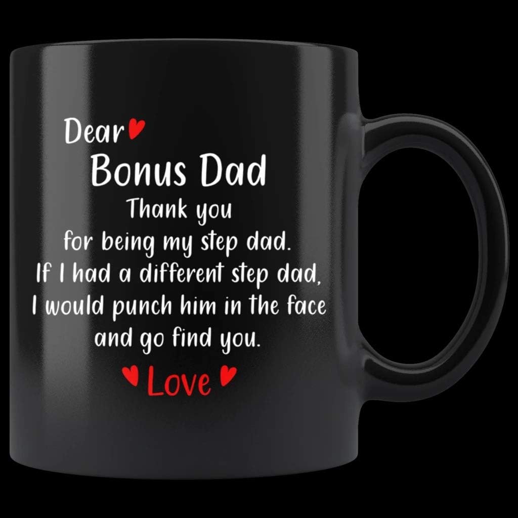 dear bonus dad mug