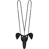 Tisancy Men's Funny Mankini Thong Sling Stretch Underwear Cheeky Briefs Bulge Pouch Underwear Briefs Gag Gift for Men