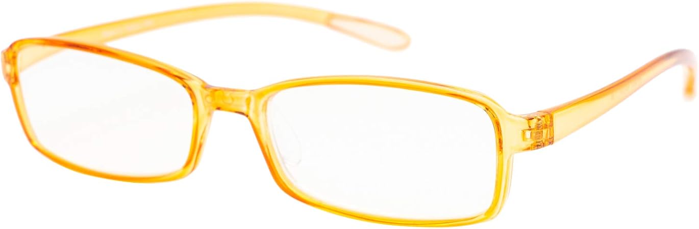 Amazon エニックス Pcメガネ 度なし ブルーライトカット クリアレンズ オレンジ エニックス ドラッグストア