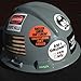 Hard Hat Stickers 19pcs Funny Construction Vinyl Waterproof Tool Box Electrician Worker Helmet Decals for Teens Adult Men Guitar Laptop Decoration
