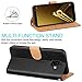 Aicoco Galaxy A6 Plus 2018 Case Flip Cover Leather Wallet Phone Case for Samsung Galaxy A6 Plus 2018 - Black