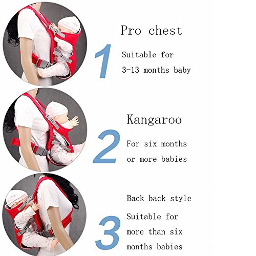 image for Sealive Infant Baby Carrier Sling Wrap Rider Infant Comfort Backpack C