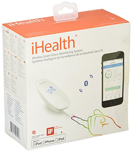 Ihealth smart wireless gluco-monitoring system with 50 test strip…