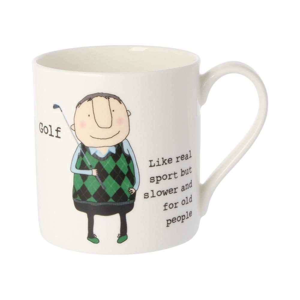 Rosie Made A ThingGolf Like Real Sport Bone China Mug Gift Idea Him QRH13