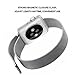 Apple Watch Band, Fully Magnetic Closure Clasp Stainless Steel Bracelet Strap for smart watch Sport & Edition 42mm - Silver