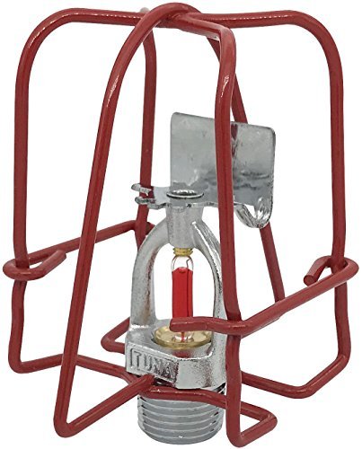 image for Happy Tree (6 Pack) Red Fire Sprinkler Head Guard for 1/2
