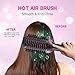 Hair Dryer Brush, 4 IN 1 Hot Air Brush One Step Hair Dryer & Volumizer & Styler,Hot Air Brush,Salon Hair Straightener Static Suitable for All hair Anti-Scald (Red)thumb 3