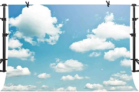 Amazon Com Phmojen 10x7ft Blue Sky White Clouds Photography