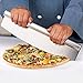 Outeam Pizza Cutter - Chef Sharp Rocker Knife Blade With Protective Knife Cover - Durable Multi-function Rocker Pizza Cutter - Heavy Duty Stainless Steel with Premium Comfort Grip Handle
