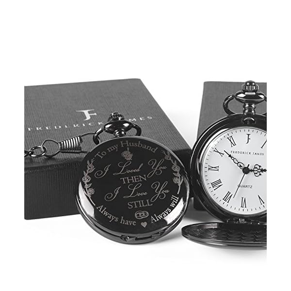 to my husband pocket watch