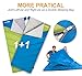 FUNDANGO Lightweight Oversize Sleeping Bag Portable for Cool Weather Camping, Hiking,Backpacking with Compression Bagthumb 2