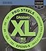 D'Addario XL ProSteels Bass Guitar Strings - EPS165-5 - 5 String - Long Scale - Regular Light Top/Medium Bottom, 45-135