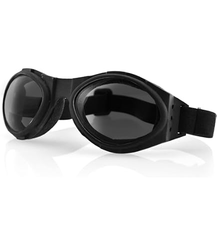 Amazon.com: Bobster DKT30CHD Piston Goggles, Black Frame/Amber