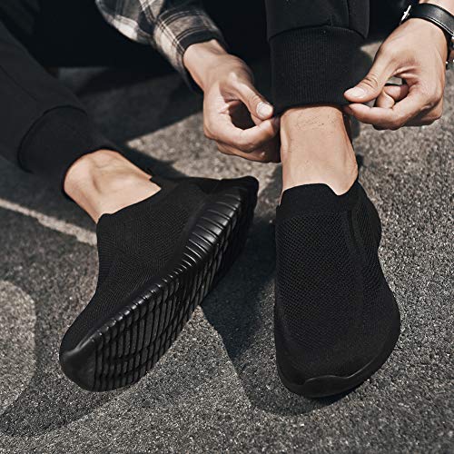 Zuwoigo Men's Mesh Walking Shoes Slip On Loafer Casual Comfortable